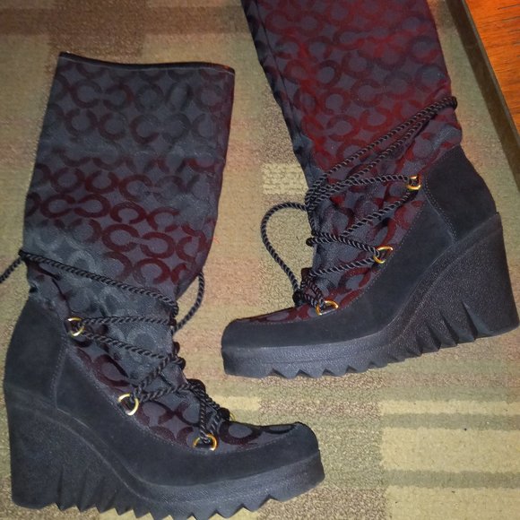 COACH boots - Picture 1 of 3